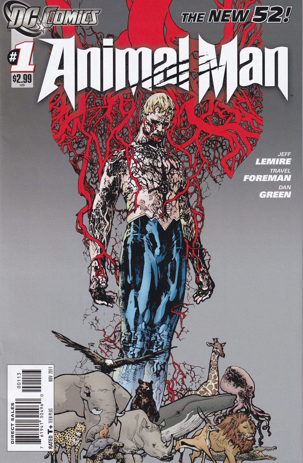 Animal Man (2011 2nd Series) 1 VF 3rd Print