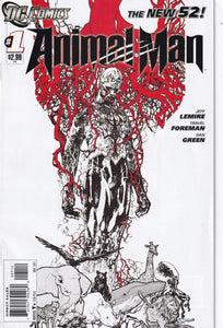 Animal Man (2011 2nd Series) 1 VF 4th Print