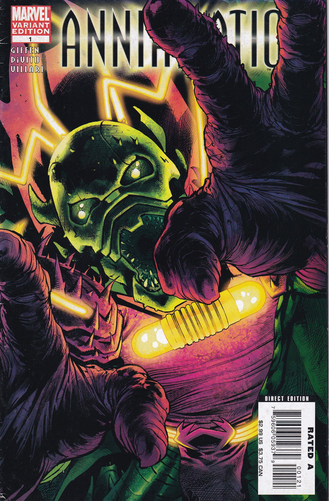 Annihilation (2006) 1 1:15 Bryan Hitch Annihilus Variant Low Print Run FN