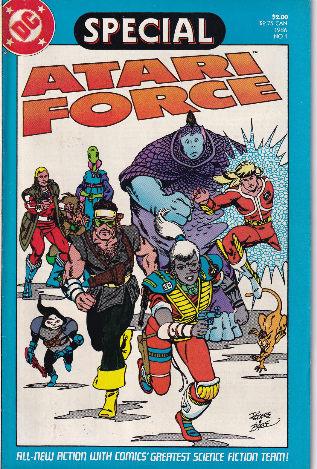 Atari Force Special (1986) 1 VF/NM