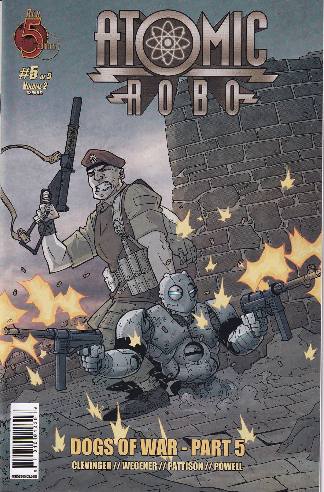 Atomic Robo Dogs of War (2008) 5 VF/NM