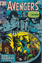 Load image into Gallery viewer, Avengers (1963 1st Series) 73 1st appearance of Monica Lynne KEY Issue VG
