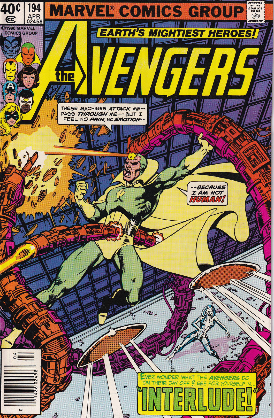 Avengers (1963 1st Series) 194 VF/NM
