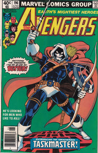 Avengers (1963 1st Series) 196 1st Full Appearance Taskmaster KEY Issue VF