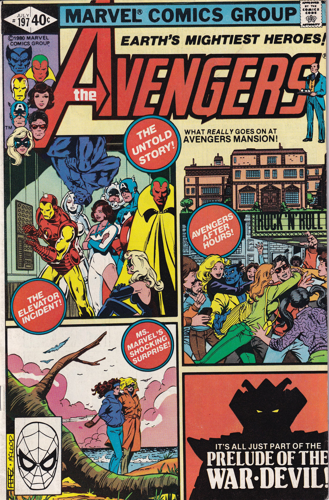 Avengers (1963 1st Series) 197 198 199 200 201 202 Complete Run Average VF