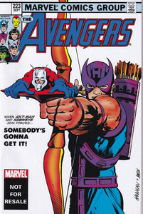 Avengers (1963 1st Series) 223 Marvel Legends Reprint Promo giveaway VF/NM
