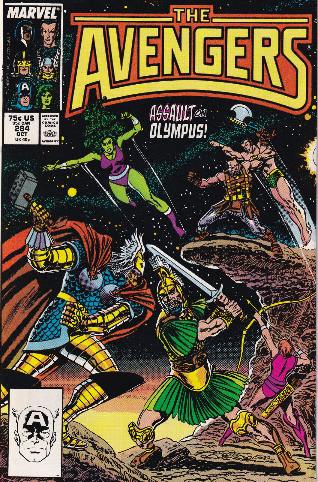 Avengers (1963 1st Series) 284 VF/NM