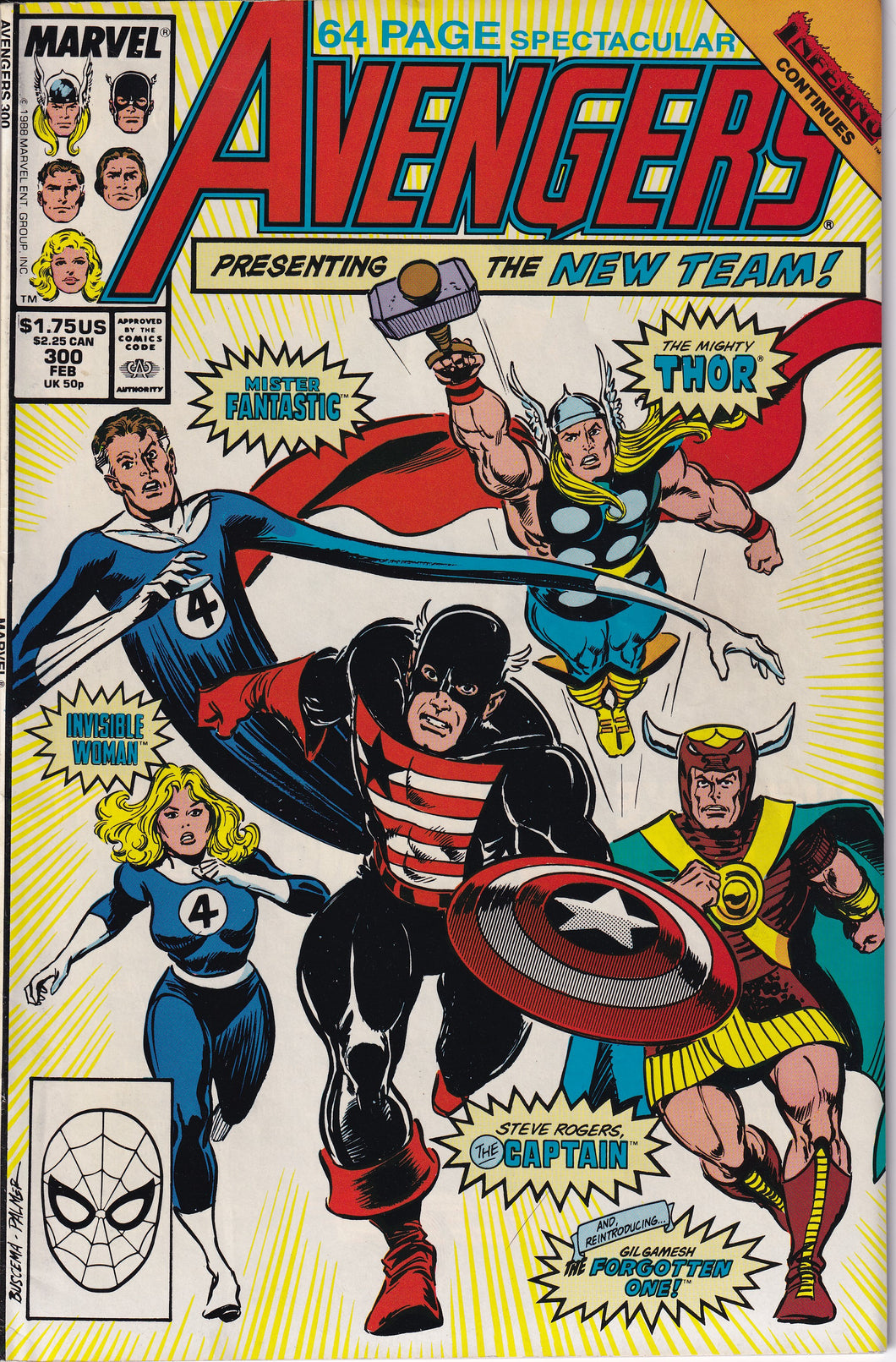 Avengers (1963 1st Series) 300 VF/NM