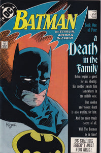 Batman (1940 1st Series) 426 VF/NM 427 VF/NM 428 VF/NM 429 VF/NM 430 VF/NM Death in the Family Death of Robin