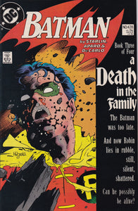 Batman (1940 1st Series) 426 VF/NM 427 VF/NM 428 VF/NM 429 VF/NM 430 VF/NM Death in the Family Death of Robin