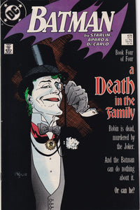 Batman (1940 1st Series) 426 VF/NM 427 VF/NM 428 VF/NM 429 VF/NM 430 VF/NM Death in the Family Death of Robin