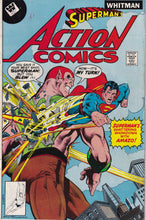 Load image into Gallery viewer, Action Comics (1938 1st Series) 481, 483, 486-487, 489-491, 507 Whitman Variant lot
