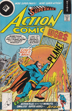 Load image into Gallery viewer, Action Comics (1938 1st Series) 481, 483, 486-487, 489-491, 507 Whitman Variant lot
