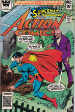 Load image into Gallery viewer, Action Comics (1938 1st Series) 481, 483, 486-487, 489-491, 507 Whitman Variant lot
