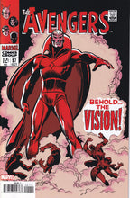 Load image into Gallery viewer, Avengers (1963 1st series) 57 Facsimile, 58 Origin Vision KEY Issue Comic
