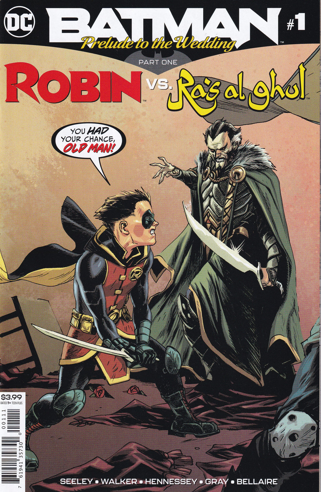 Batman Prelude to the Wedding Robin vs. Ras Al Ghul (2018 DC) 1