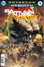 Load image into Gallery viewer, Batman &amp; the Justice League Outbreak (2017) 1 Walmart Variant (reprints Justice League 8)
