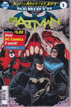 Load image into Gallery viewer, Batman (2016) 1 Walmart Variant (reprint of issue 7) 3 pack
