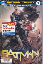 Load image into Gallery viewer, Batman Trinity (2016) 1 Walmart Variant (reprints Trinity 1) 3 pack sealed
