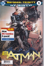 Load image into Gallery viewer, Batman Trinity (2016) 1 Walmart Variant (reprints Trinity 1) 3 pack sealed
