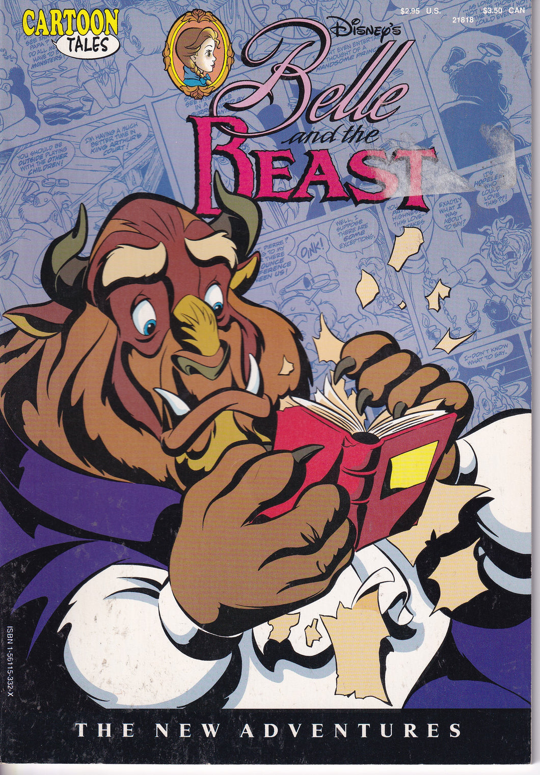 Belle and the Beast Cartoon Tales Disney's Beauty and the Beast (1992) 1 VG