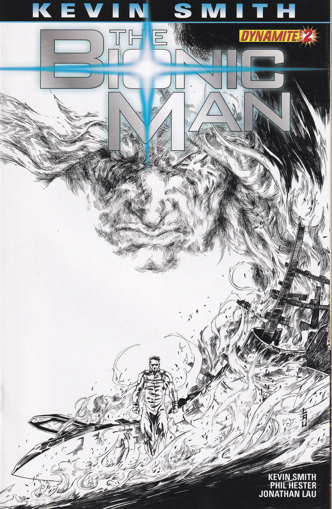 Bionic Man (2011 Dynamite) 2 1:25 Variant