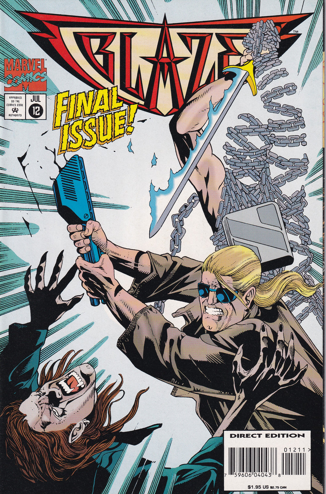 Blaze (1994) 12 last issue HTF