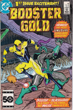 Load image into Gallery viewer, Booster Gold (1986 DC 1st Series) 1 GD/VG moisture damage 1st app KEY Issue
