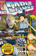 Load image into Gallery viewer, Cable Blood and Metal (1992) 1 Newsstand Variant
