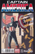 Load image into Gallery viewer, Captain America (2013 7th Series) 1 1:25 Variant, 1 Hastings, 6, 7, 8, 21, 25 1st app Sam Wilson as Captain America KEY Issue
