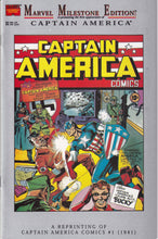 Load image into Gallery viewer, CAPTAIN AMERICA COMICS (1941) 1 Marvel Milestone Reprint VF
