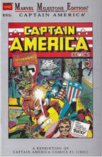 Load image into Gallery viewer, CAPTAIN AMERICA COMICS (1941) 1 Marvel Milestone Reprint VF
