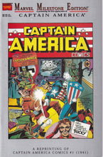 Load image into Gallery viewer, CAPTAIN AMERICA COMICS (1941) 1 Marvel Milestone Reprint VF
