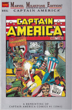 Load image into Gallery viewer, CAPTAIN AMERICA COMICS (1941) 1 Marvel Milestone Reprint VF

