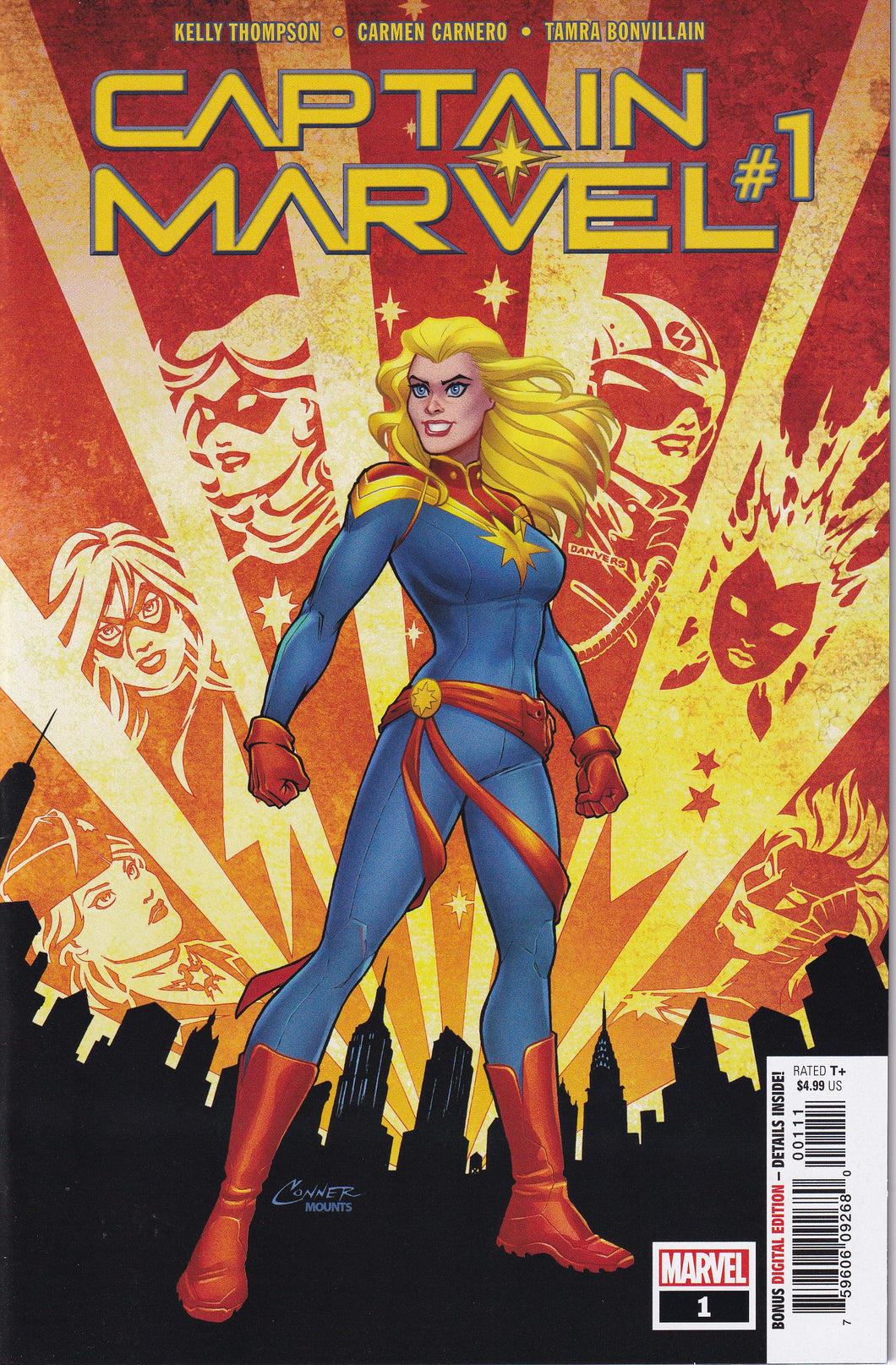 Captain Marvel (2019 11th Series) 1, 1 Walmart, 2-27, 32, 35, 37, 39 1st, Variant , 2nd, & 3rd print lot