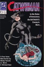 Load image into Gallery viewer, Catwoman (1989 1st Series) 1 First solo series KEY Issue, 4 last issue of series
