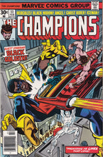 Load image into Gallery viewer, Champions (1975-1978 Marvel 1st Series) 11-12, 14-15 1st appearance Swarm KEY Issue
