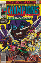 Load image into Gallery viewer, Champions (1975-1978 Marvel 1st Series) 11-12, 14-15 1st appearance Swarm KEY Issue

