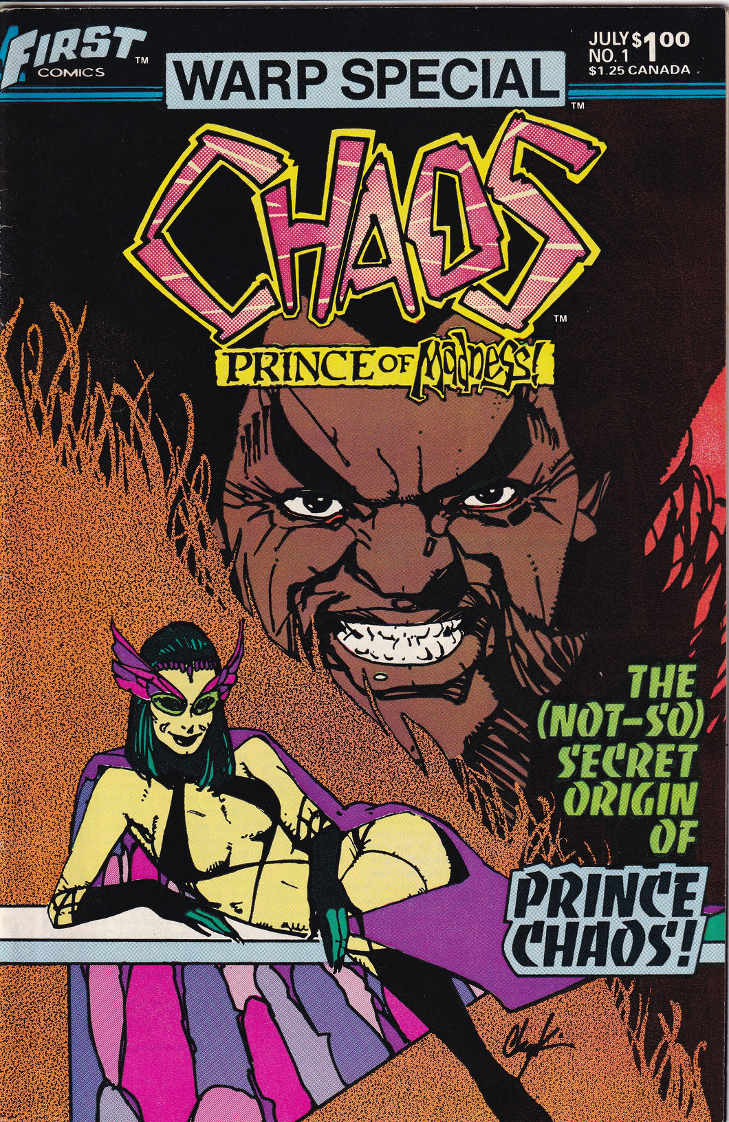 Warp Special (1983) 1 Chaos Prince of Madness