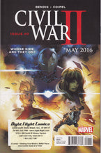 Load image into Gallery viewer, Civil War II (2016 Marvel) 0, 0 Variant, 0 Fried Pie, 0 2nd Print, 1, 2, 2 Cho, 3 Sketch, FCBD 1
