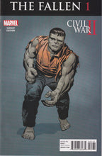 Load image into Gallery viewer, Civil War II The Fallen (2016 Marvel) 1, 1 Jack Kirby Variant, 1 Fried Pie
