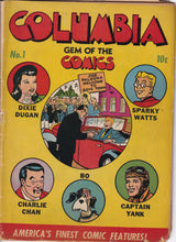 Load image into Gallery viewer, Columbia Comics (1943) 1 Charlie Chan Captain Yank Joe Palooka
