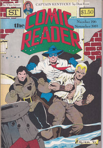 Comic Reader (1961) 89, 91, 94, 109, 126, 164, 169, 176, 178, 179, 180, 191-193, 196, 202, 204, 206, 212, 214-216