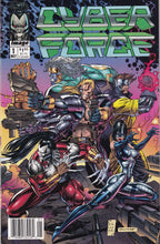 Load image into Gallery viewer, Cyberforce (1992 1st Series) 1-2 Newsstand Variant lot
