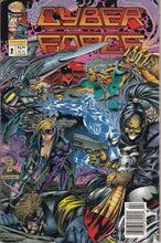 Load image into Gallery viewer, Cyberforce (1992 1st Series) 1-2 Newsstand Variant lot
