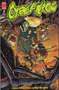 Cyberfrog (1996 1st Series) 0, 1, 1 commemorative, 3, 4 Reservoir Frog (1996) 1-2 vs. Creed (1997) 1