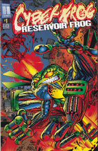 Load image into Gallery viewer, Cyberfrog (1996 1st Series) 0, 1, 1 commemorative, 3, 4 Reservoir Frog (1996) 1-2 vs. Creed (1997) 1
