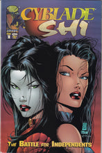 Load image into Gallery viewer, Cyblade Shi The Battle for Independents (1995) 1, 1 Variant 1st appearance Witchblade KEY Issue
