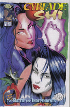 Load image into Gallery viewer, Cyblade Shi The Battle for Independents (1995) 1, 1 Variant 1st appearance Witchblade KEY Issue
