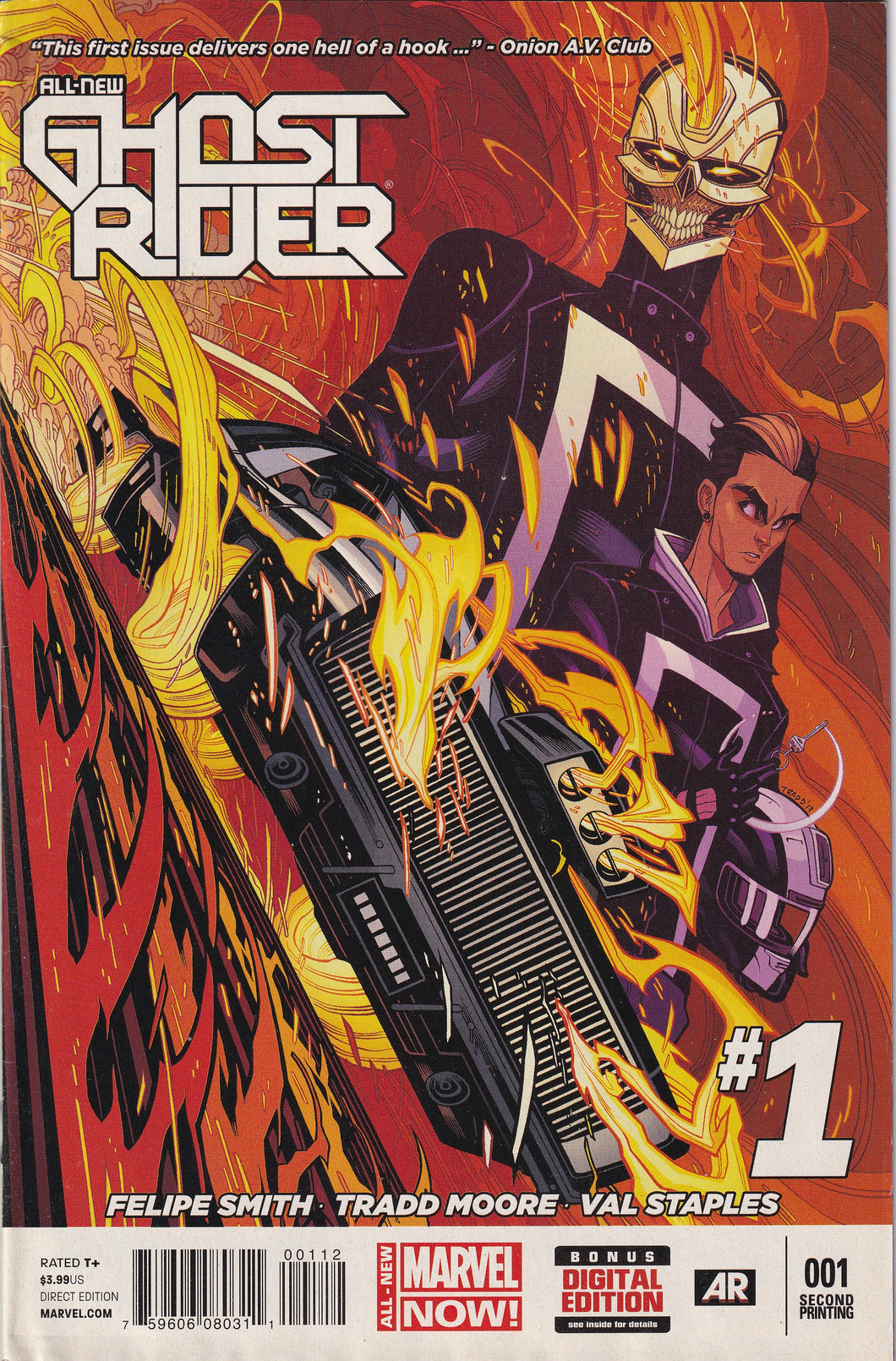 All New Ghost Rider (2014) 1 2nd print 1st Appearance KEY Issue, 2 2nd print, 3-4